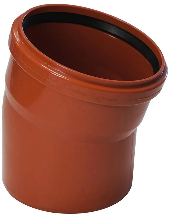 Lauko kanalizacijos alkūnė Magnaplast Ø 160 mm, 15°