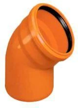 Lauko kanalizacijos alkūnė Magnaplast, Ø 160 mm, 45°