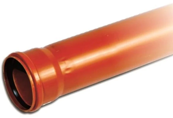 Lauko kanalizacijos vamzdis Magnaplast, Ø 110 mm, SN8, 2 m