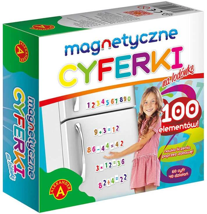 Alexander Magnetinės šaldytuvo raidės 100 gabalų