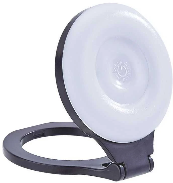 OEM magnetinis telefono stovas su apšvietimu, suderinamas su „MagSafe L8“ juodas