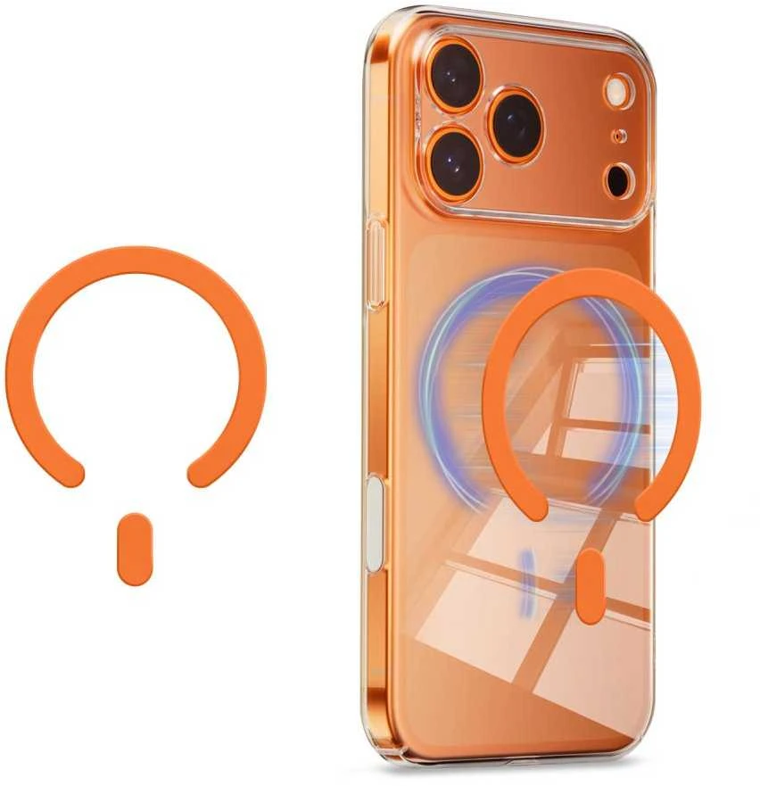 Tech-Protect MMP-200 Magnetic MagSafe žiedas telefonui oranžinės spalvos