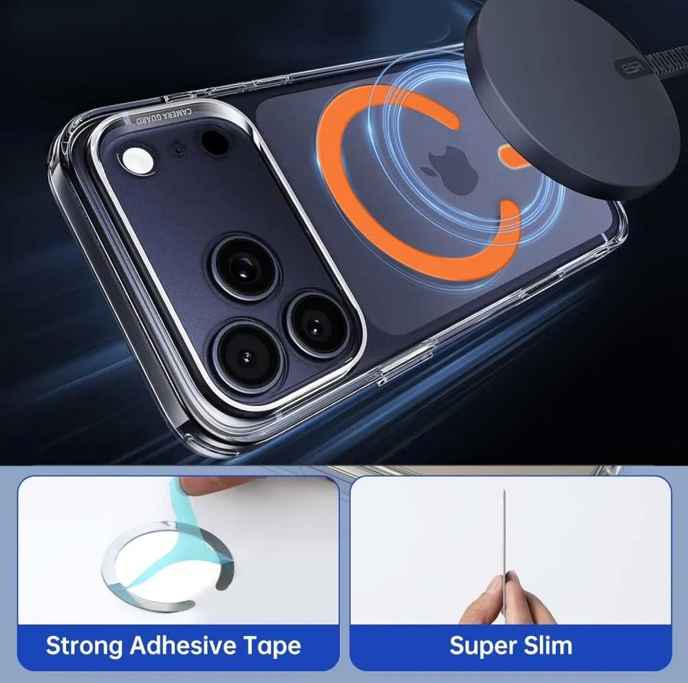 Tech-Protect MMP-200 Magnetic MagSafe žiedas telefonui oranžinės spalvos