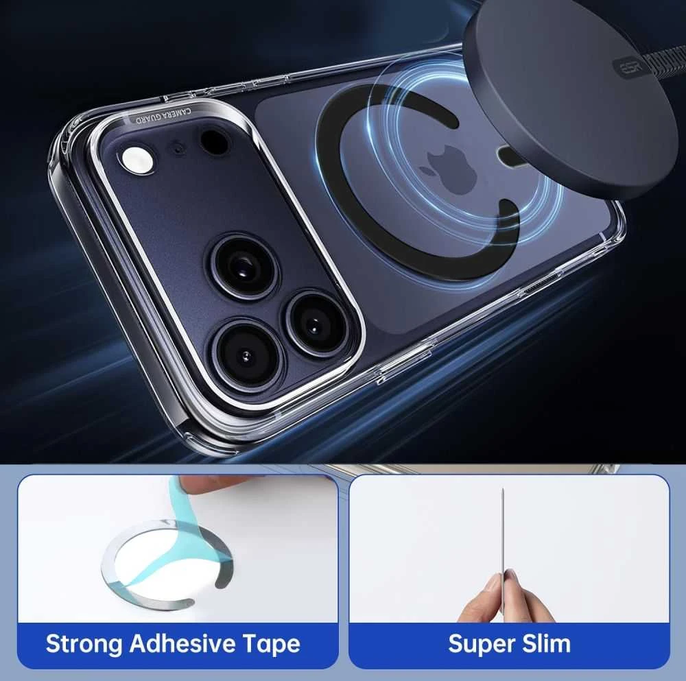 Tech-Protect MMP-200 Magnetic MagSafe žiedas juodos spalvos