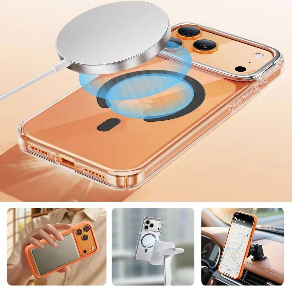 Tech-Protect MMP-200 Magnetic MagSafe žiedas juodos spalvos