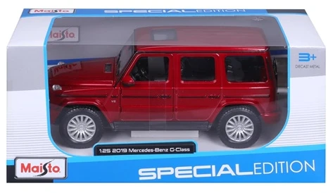 MAISTO DIE CAST 1:24 automodelis Mercedez Benz G Class AMG SUV, 31531