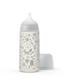 buteliukas Suavinex Physiological Teat Silicone T/L 360ml 1 vnt