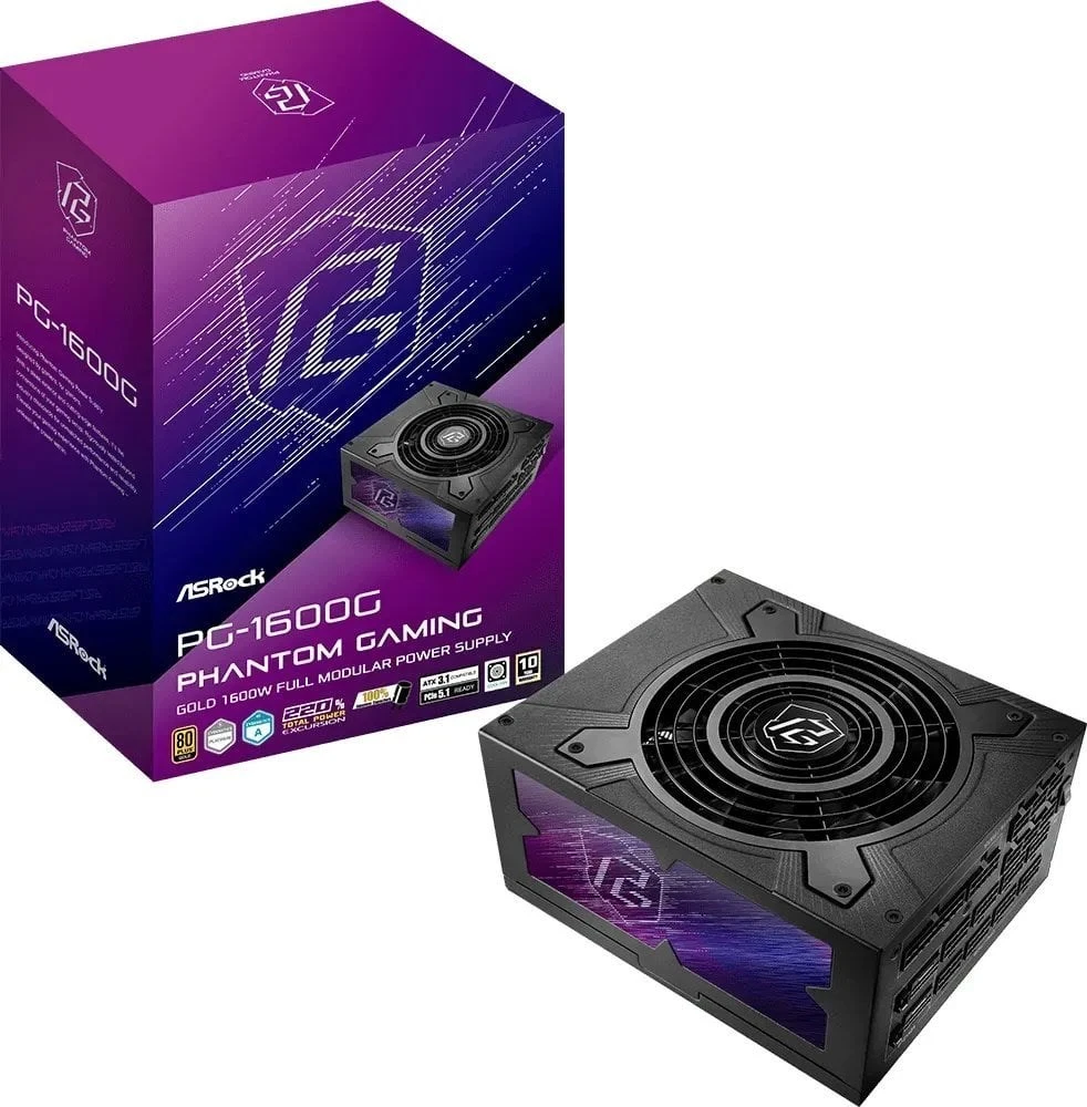 Maitinimo šaltinis ASRock Phantom Gaming 1600W (PG-1600G)