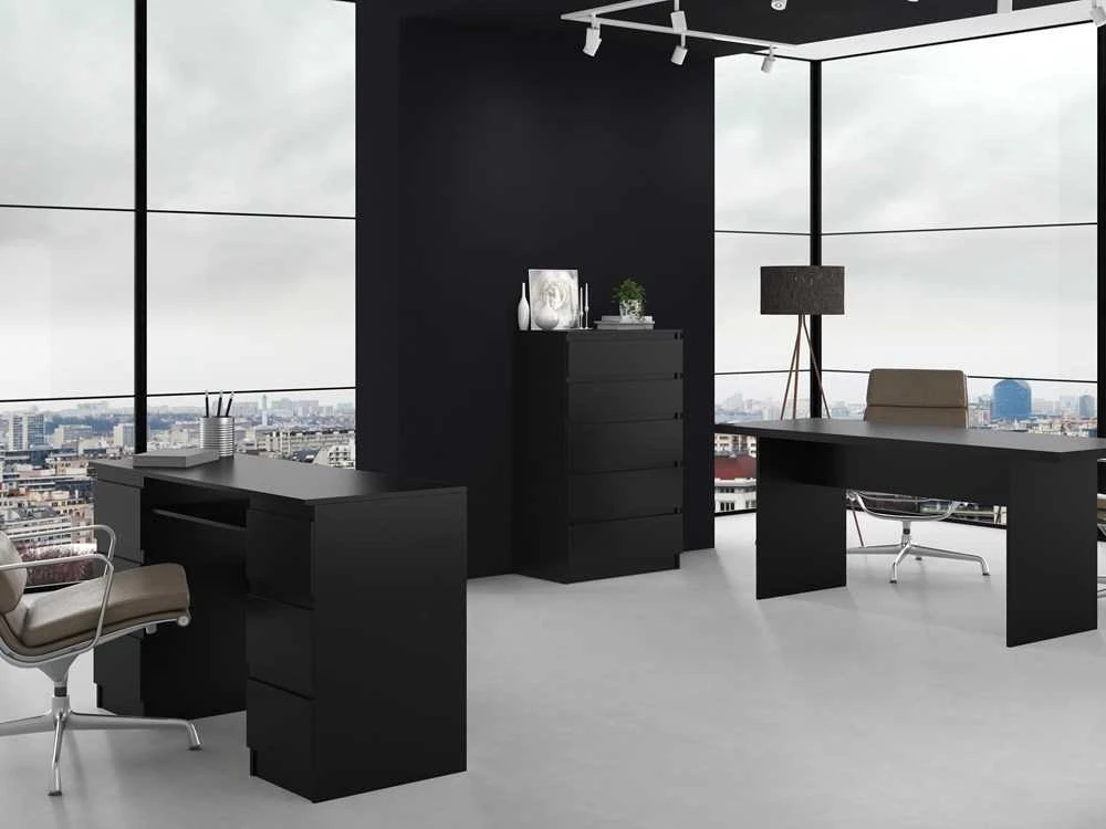 Top E Shop Baldai - Topeshop M5 Juoda Komoda
