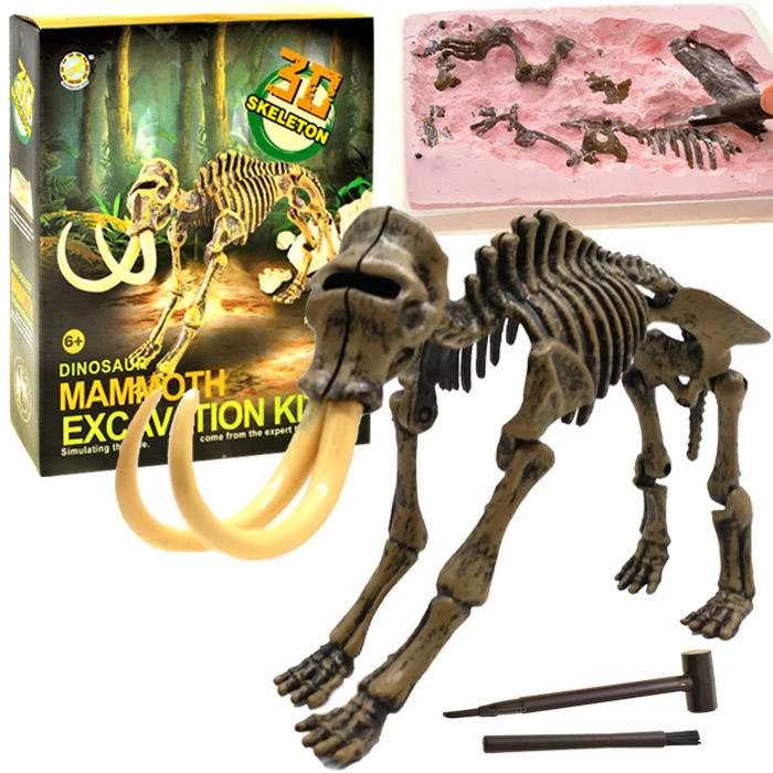 Jokomisiada Mamuto skeleto 3D kasinėjimai Set