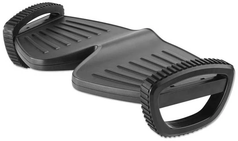 Intracom MANHATTAN Ergonomiškas pėdų svirtis po stalu, komforto ir produktyvumo didinimo priemonė, du siūbuojantys judesiai 277x500 mm, 11x20 colių. Tekstūruotas paviršius