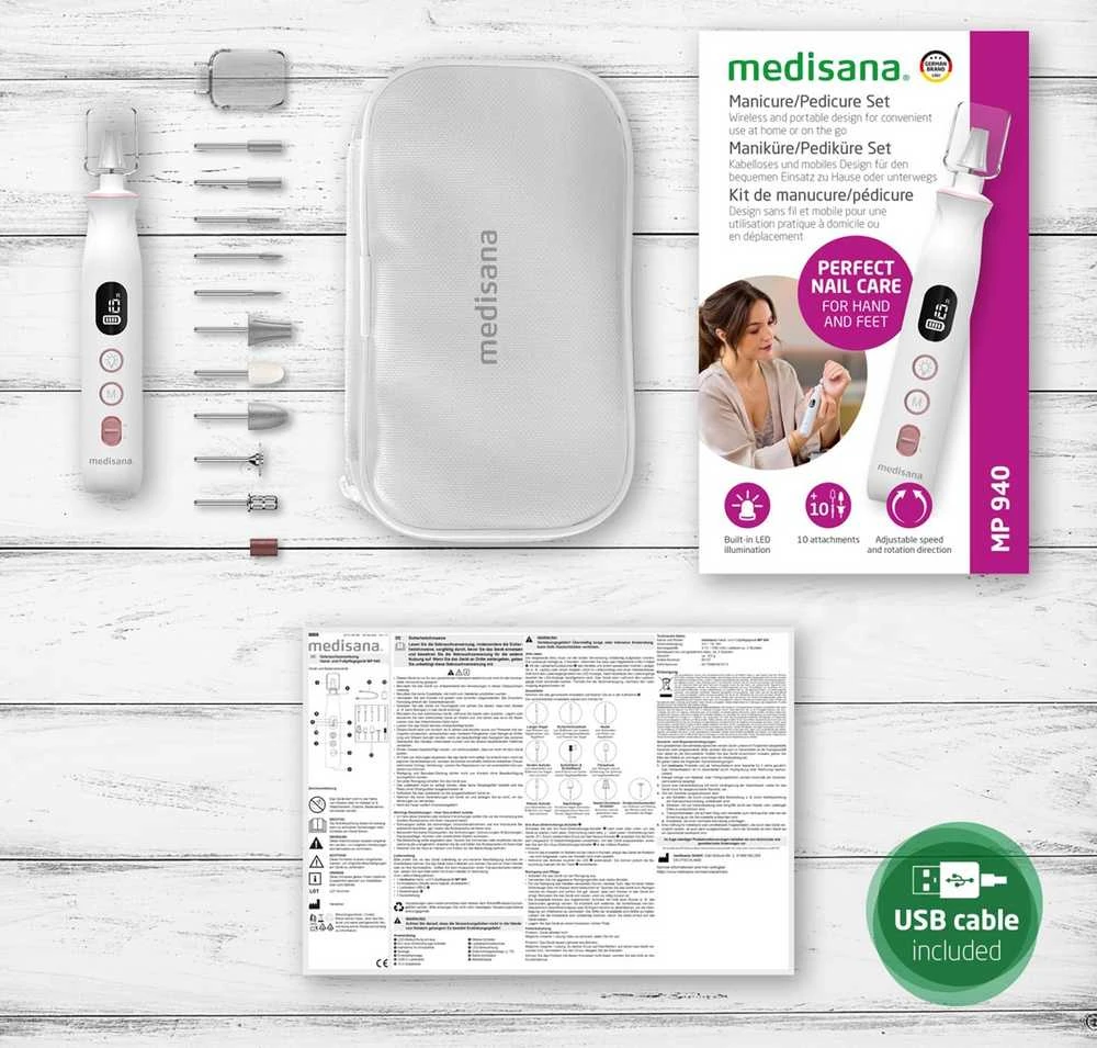 Manicure/pedicure device Medisana MP 940