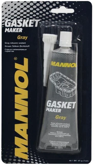 Automobilių silikoninis hermetikas Mannol, pilkas, 85 ml