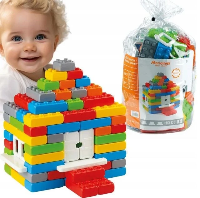 Marioinex Kaladėlės Junior Bricks 901724 , 110 vnt.