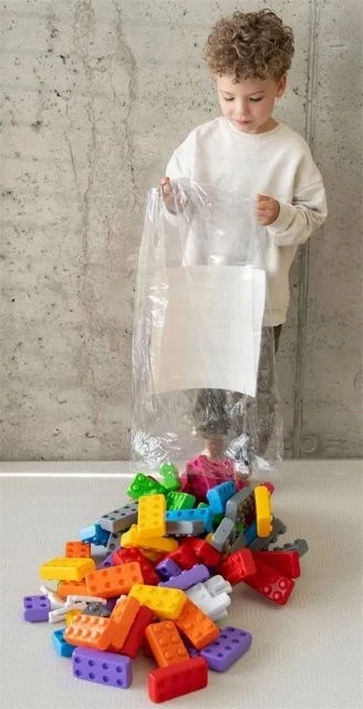 Marioinex Kaladėlės Junior Bricks 901724 , 110 vnt.