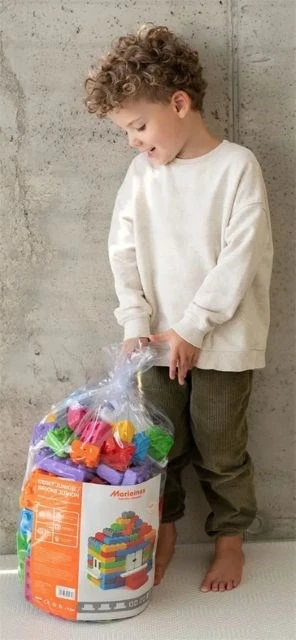 Marioinex Kaladėlės Junior Bricks 901724 , 110 vnt.