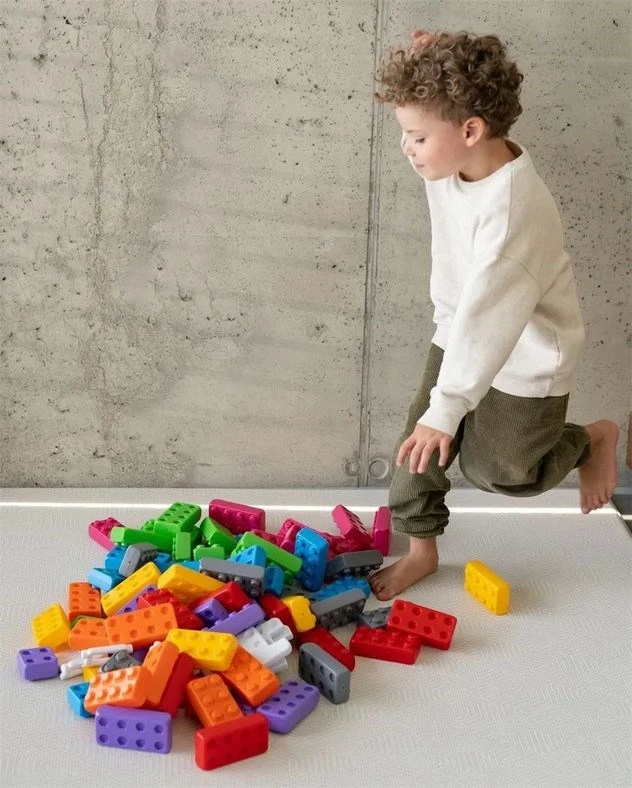 Marioinex Kaladėlės Junior Bricks 901724 , 110 vnt.