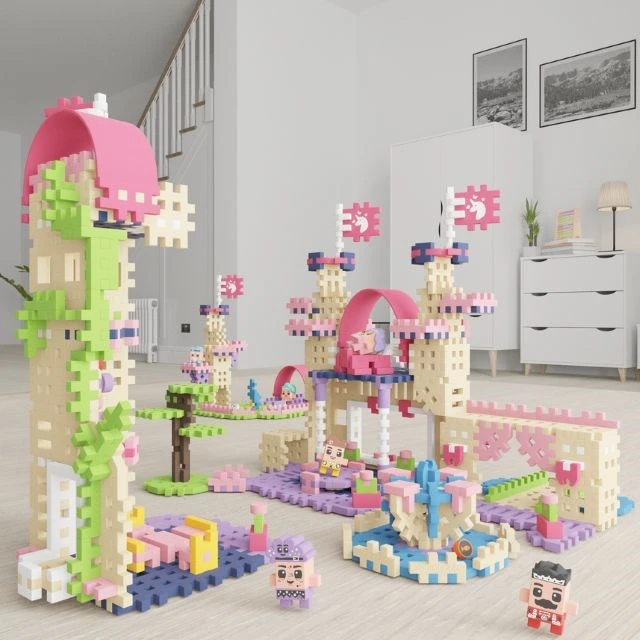 Marioinex Mini vaflių kaladėlės Tower of Fantasy 148 vnt 2 figūrėlės ZA5493