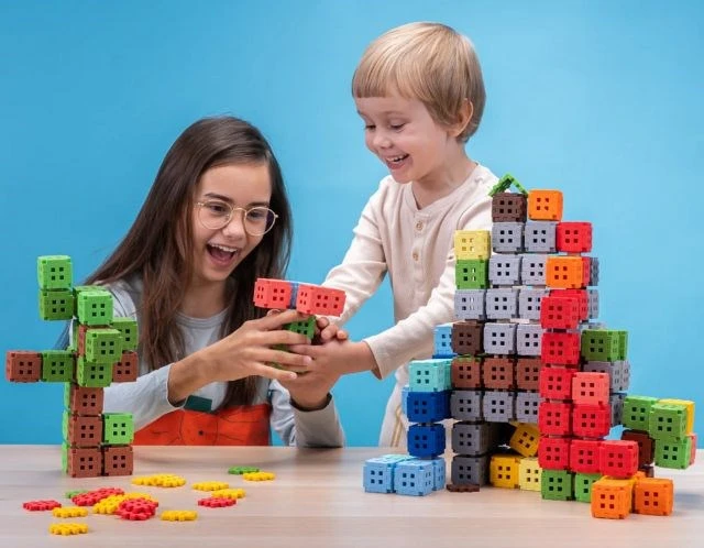 Marioinex mini vaflių konstravimo kaladėlės, 142 dalys