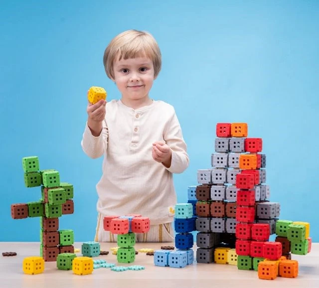 Marioinex mini vaflių konstravimo kaladėlės, 142 dalys