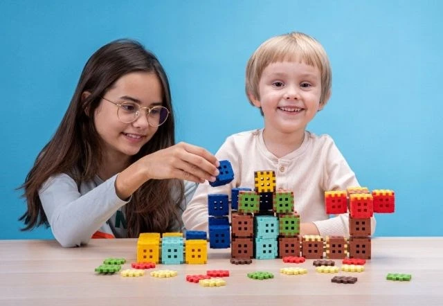 Marioinex mini vaflių konstruktoriaus kaladėlės, 302 dalys