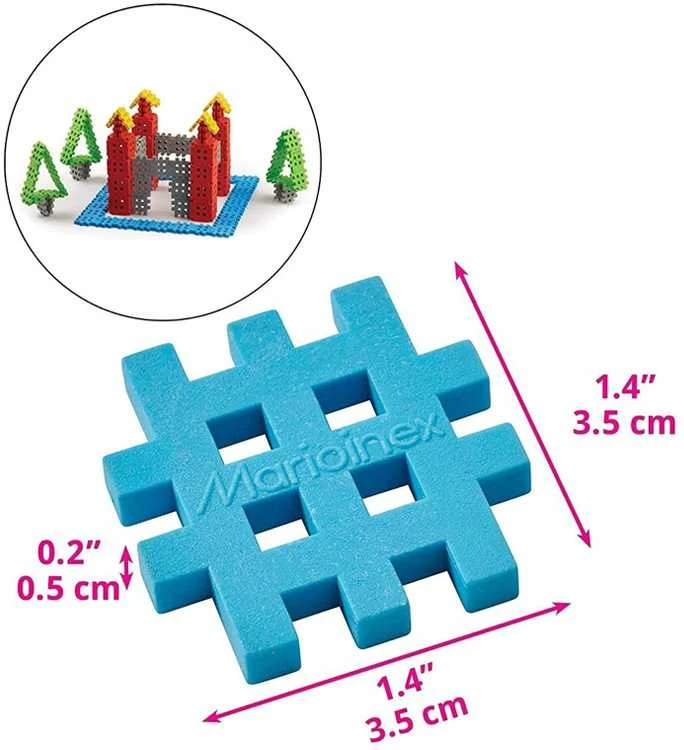 Konstruktor. Marioinex Mini Waffle 140el