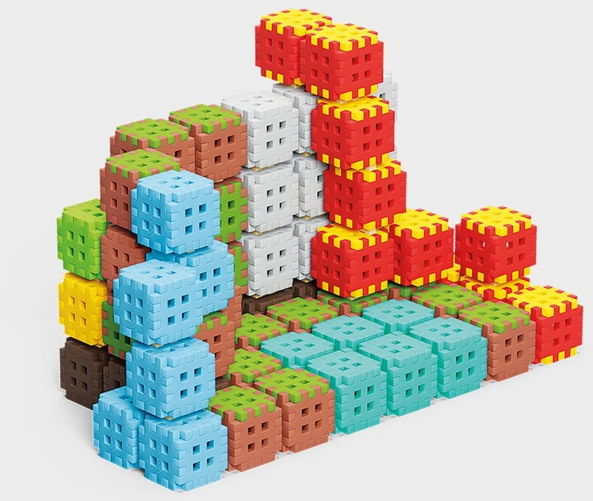 Marioinex mini vaflių kaladėlės, 502 dalys