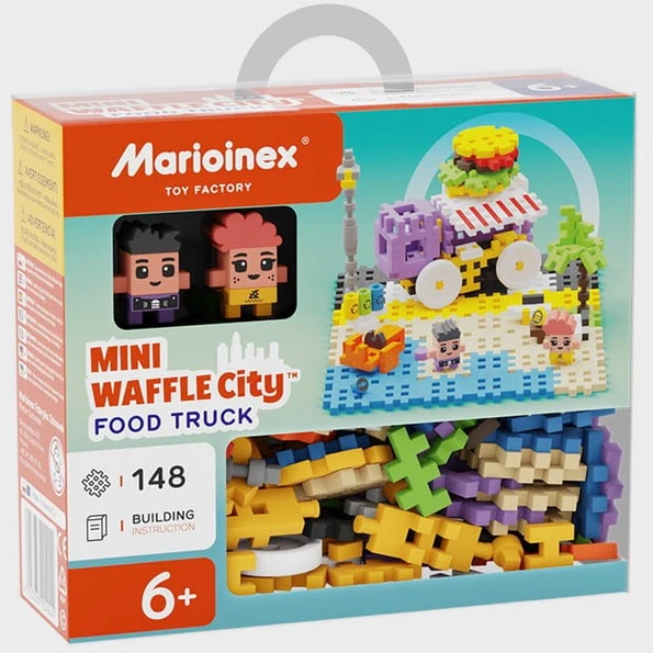 Konstruktorius Mini Waffle City - Maisto sunkvežimis