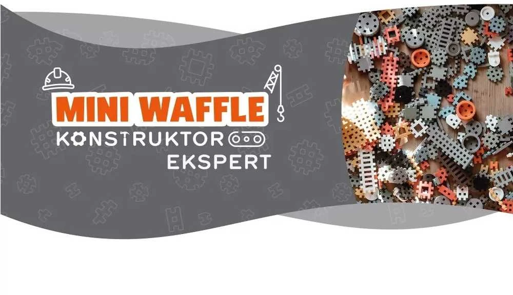 Marioinex Mini kaladėlės(vaffle) konstruktorius ekspetas, 141vnt