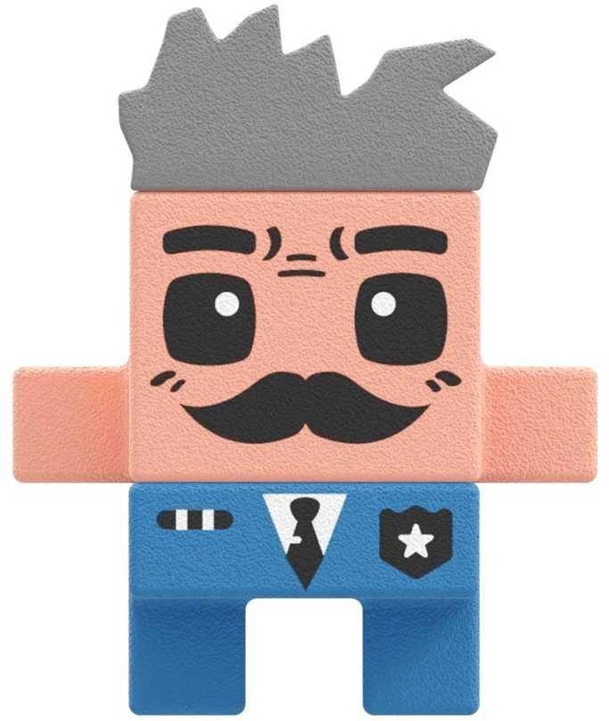 Konstruktorius Marioinex Mini Waffle policijos nuovadą, 280 d.
