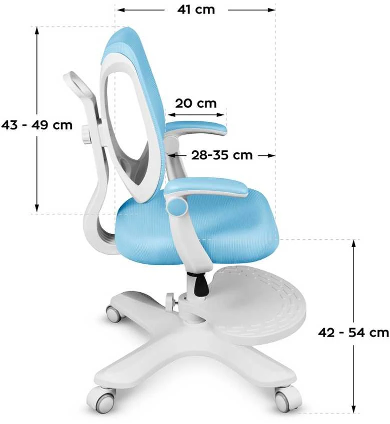 Mark Adler Junior 4.6 Mėlyna swivel chair