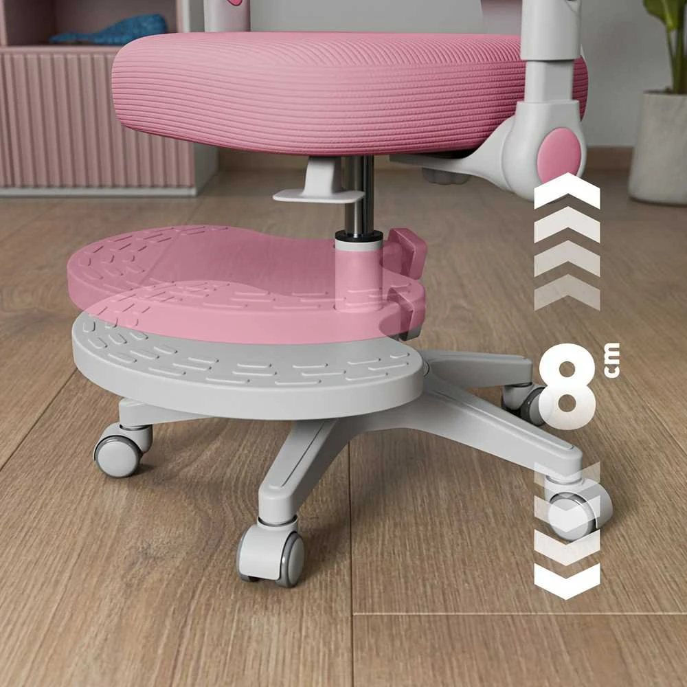 Mark Adler Junior 5.0 Rožinė sukamoji kėdė