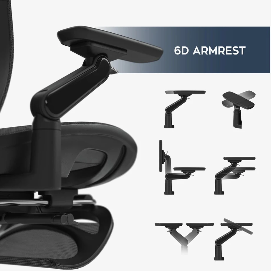 Mark Adler Swivel chair Leadpro 8.7 Juodas