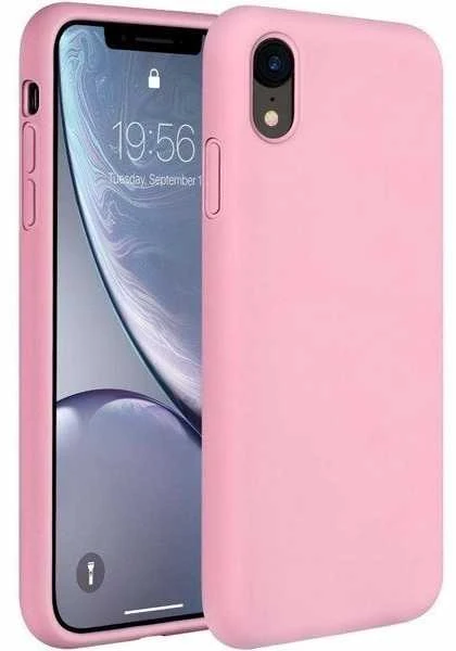 Marka Niezdefiniowana Rožinė DĖKLAS SILICONE CASE IPHONE XS MAX Rožinis