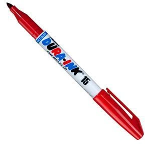 Markal Markeris DURA-INK15, raudonas, 1 mm