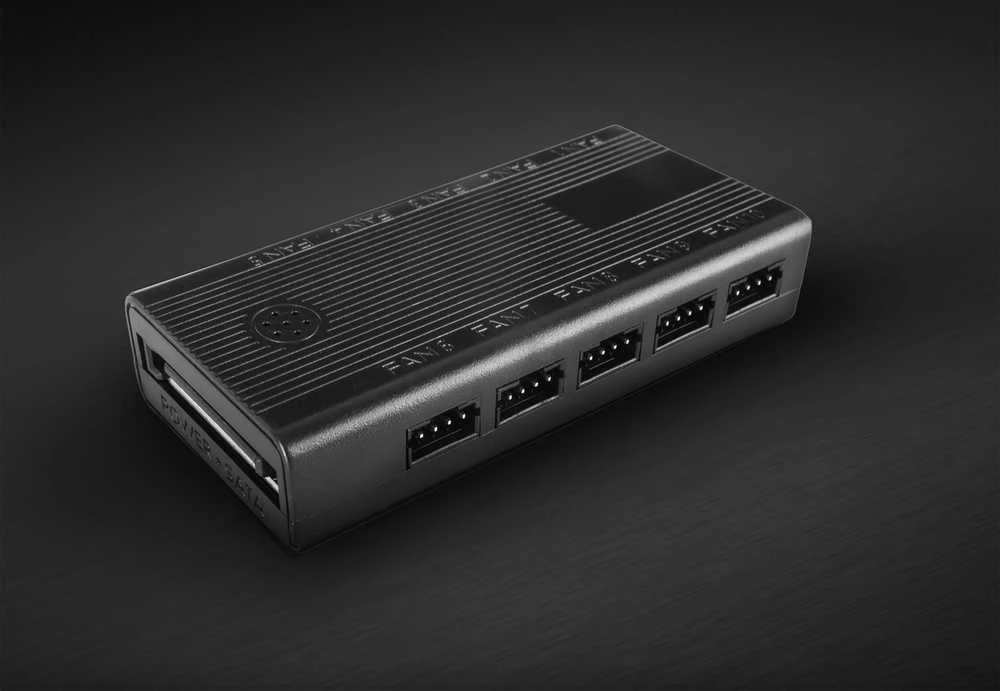 tacens Mars Gaming MFSI4KIT computer cooling system Kompiuterio dėklas Fan 12 cm Juodas