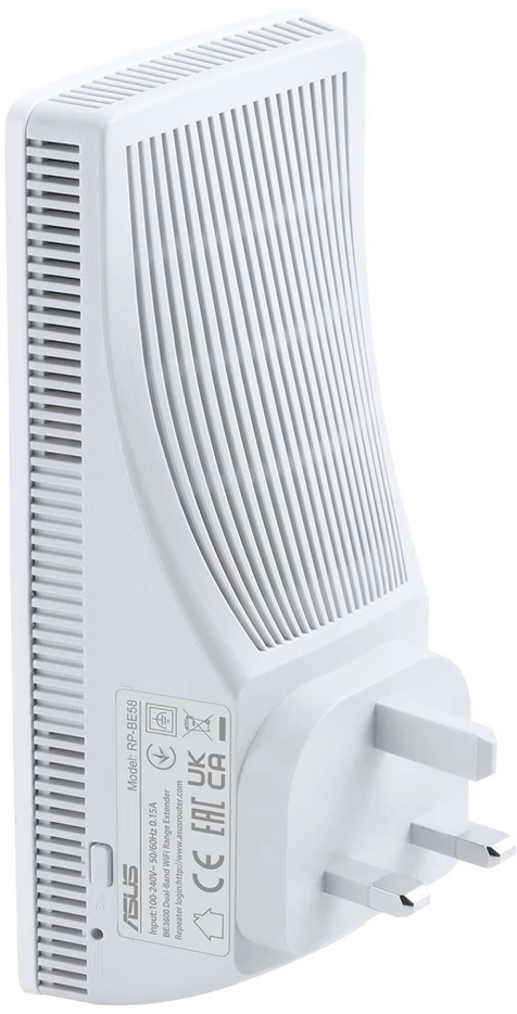 ASUS RP-BE58 Dual-band (2.4 GHz / 5 GHz) Wi-Fi 7 (802.11be) Baltas 1 Internal
