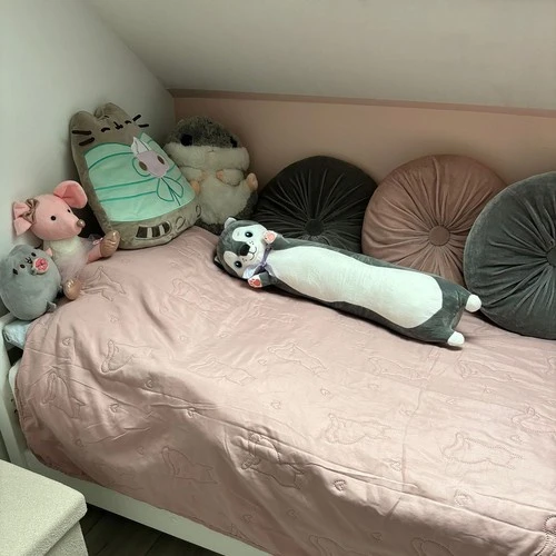Minkštas ilgas miegojimo žaislas vaikams 70cm Kruzzel 24714