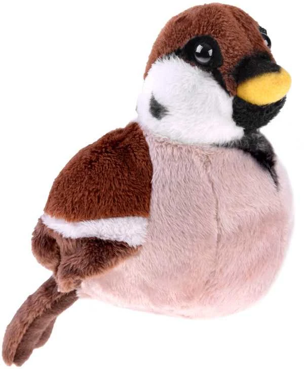 Beppe Talismanas „Sparrow Sparrow Bird Pliušinis žaislas“ 13cm