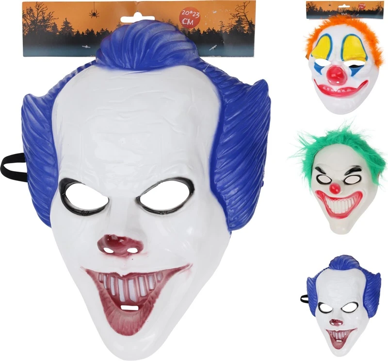 Nežinomas Mask clown 491663500. 23 cm x 18 cm. plastikas