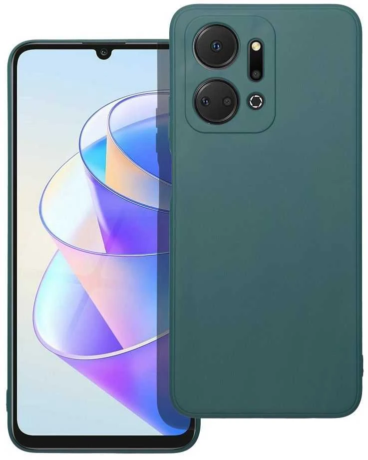 OEM dėklas, skirtas Honor X7a matinės tamsios žalios spalvos