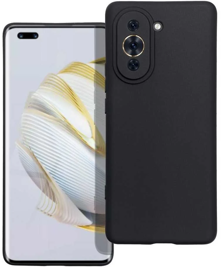 Oem Dėklas telefonui Matt skirtas Huawei Nova 10 Pro, juodas