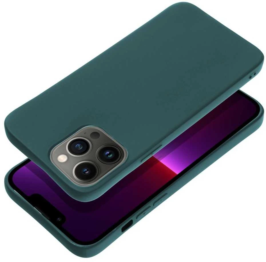 OEM dėklas, skirtas iPhone 13 PRO MAX, matinės tamsios žalios