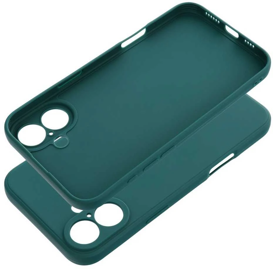 OEM dėklas, skirtas iPhone 16 PLUS, matinis, tamsus, žalias