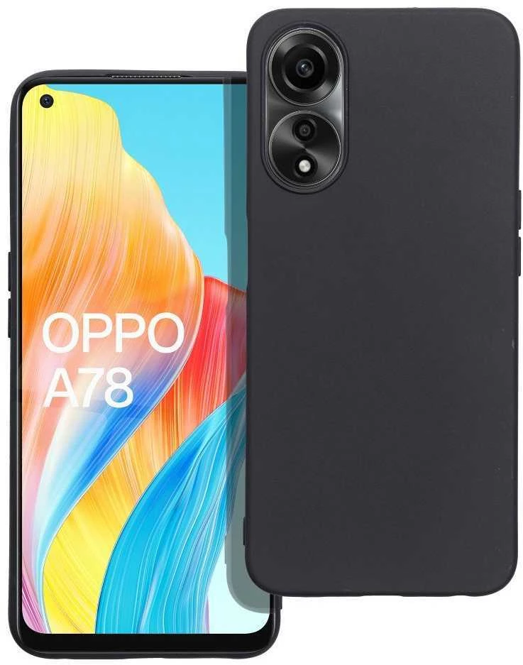 Dėklas Oem Case for Oppo A78 5G Matt juodas