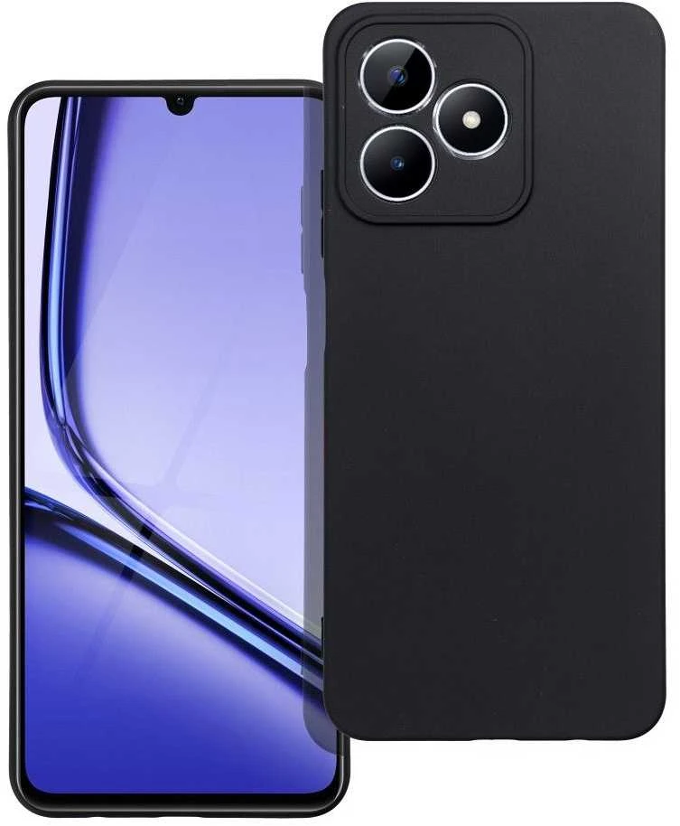 Dėklas Case for Realme NOTE 50 Matt juodas