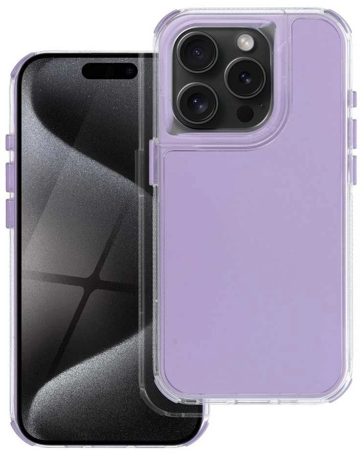 OEM dėklas, skirtas iPhone 17 AIR Matrix šviesiai violetinis