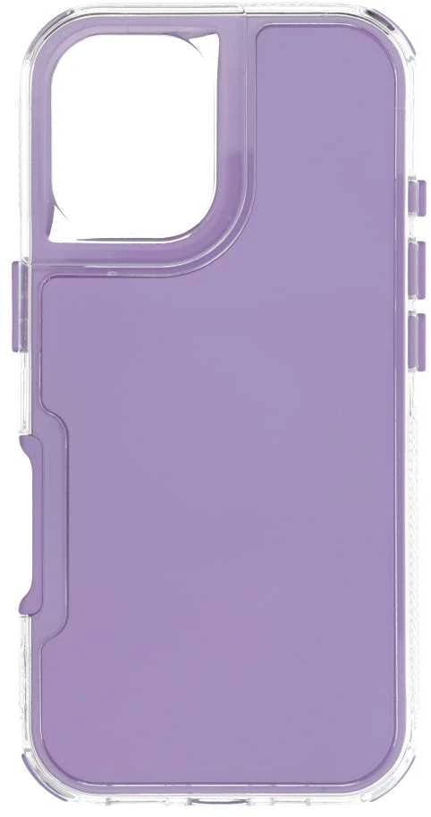 OEM dėklas, skirtas „iPhone 17 Matrix“, šviesiai violetinis