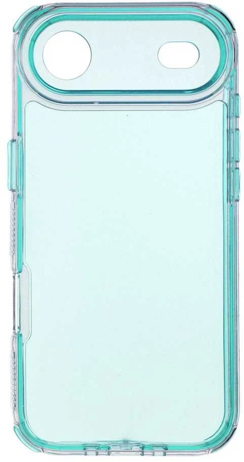 OEM dėklas, skirtas iPhone 17 AIR Matrix, skaidrus, mėtinis