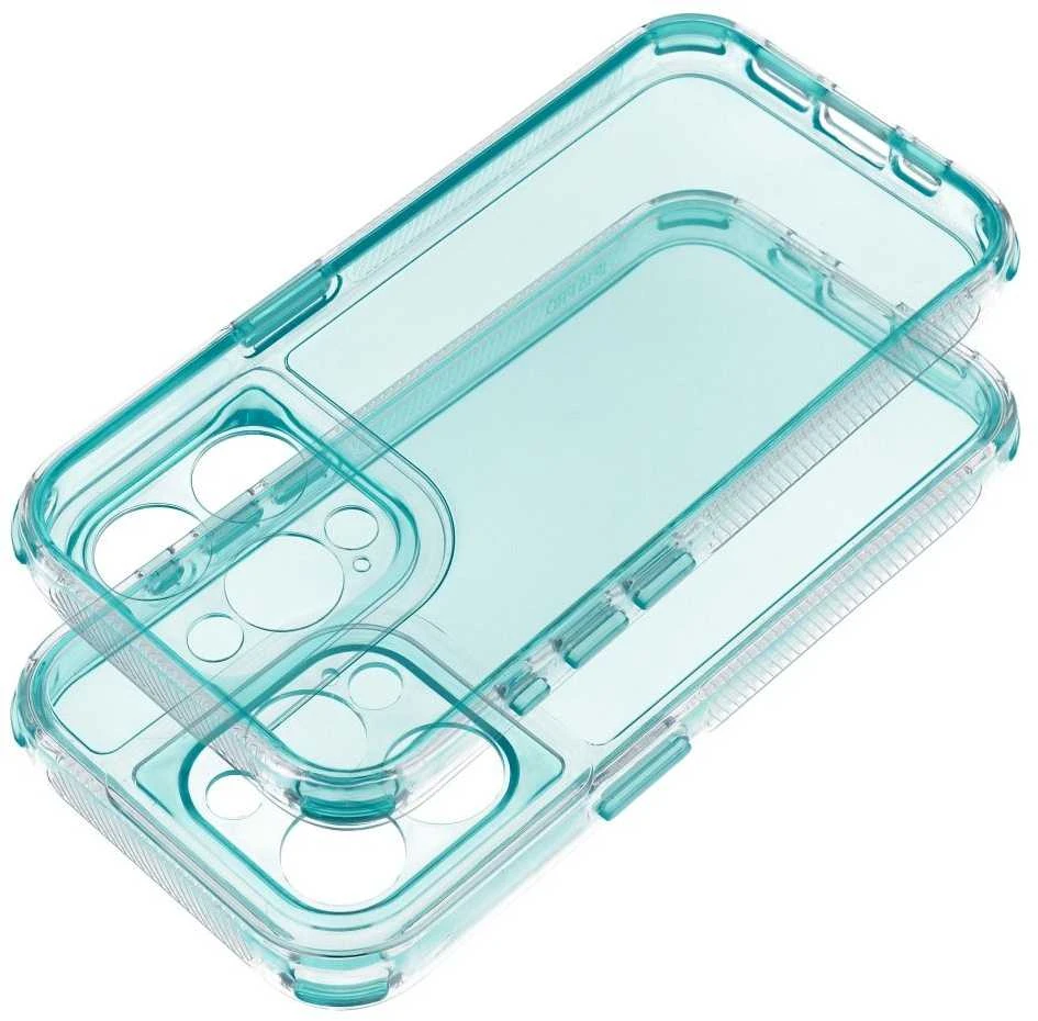 OEM dėklas, skirtas iPhone 17 AIR Matrix, skaidrus, mėtinis